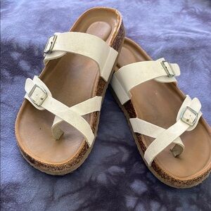 Madden Girl - girls Strappy white Sandals